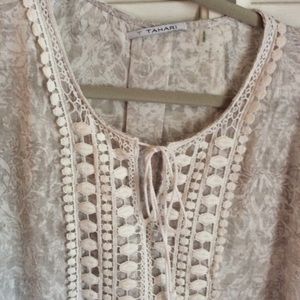 Tahari tunic top XL